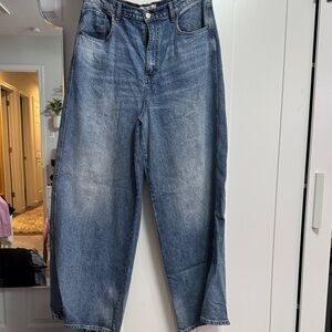 We The Free Indigo Denim Trousers